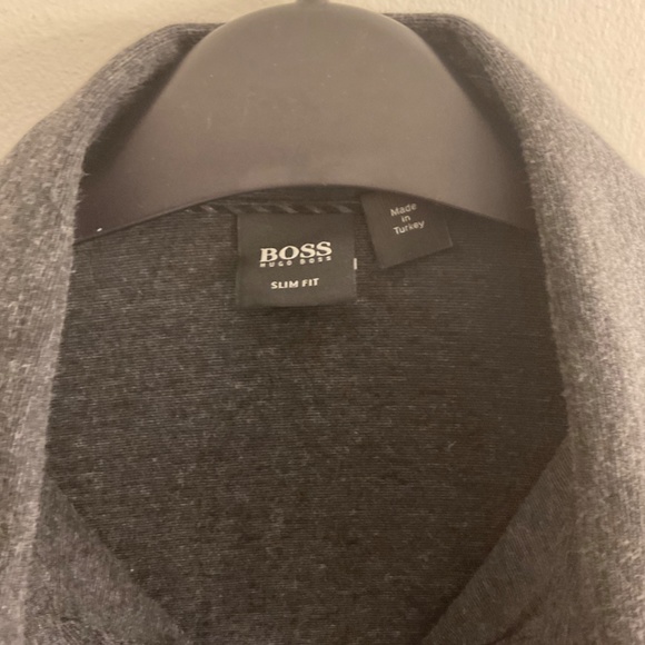 Mens long sleeves polo top - Picture 3 of 6